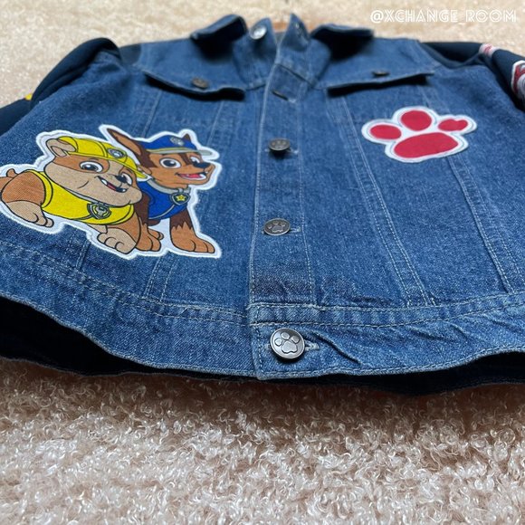 Paw Patrol Kids Denim Jacket 5T - Picture 2 of 13